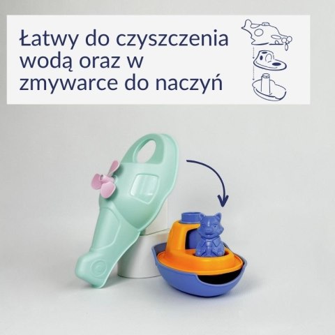 Mój pierwszy helikopter 2 w 1 miętowy zabawka dla dzieci Le Jouet Simple Mój pierwszy helikopter 2 w 1 miętowy zabawka dla dzieci Le Jouet Simple