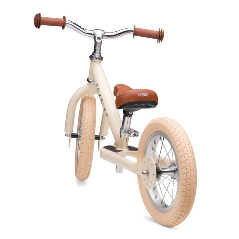 Pierwszy rower biegowy balansujący dziecięcy kremowy dla dzieci Trybike Pierwszy rower biegowy balansujący dziecięcy kremowy dla dzieci Trybike