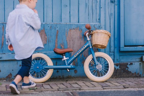 Pierwszy rower biegowy balansujący dziecięcy niebieski dla dzieci Trybike
