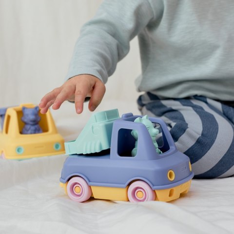 Pierwszy wóz strażacki miętowy zabawka dla dzieci autko Le Jouet Simple