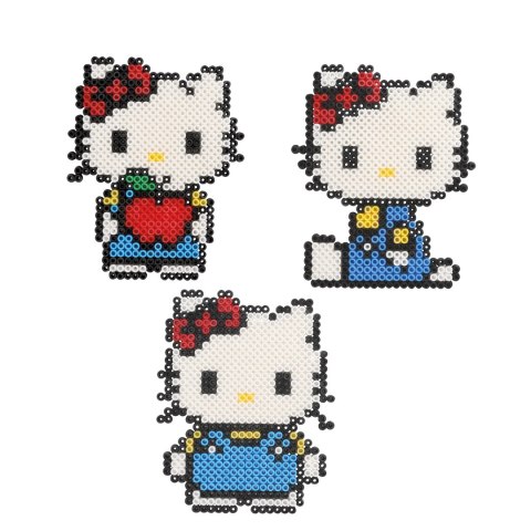 Prasowanka zestaw koralików do prasowania dla dzieci zabawka Hello Kitty Prasowanka zestaw koralików do prasowania dla dzieci zabawka Hello Kitty