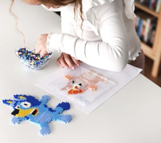 Prasowanka zestaw koralików do prasowania kreatywna zabawka dzieci Bluey