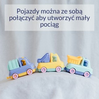 Samochody straż pożarna śmieciarka zestaw zabawka dzieci Le Jouet Simple