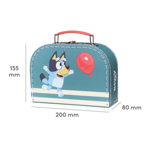 Walizeczka dla dzieci Bluey, akcesoria, zabawki, przechowywanie zabawek Walizeczka dla dzieci Bluey, akcesoria, zabawki, przechowywanie zabawek