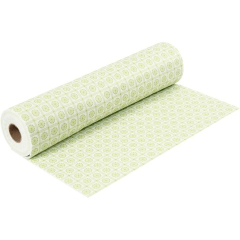 Filc W: 45 cm L: 5m Zielone Kwiatki Filc W: 45 cm L: 5m Zielone Kwiatki