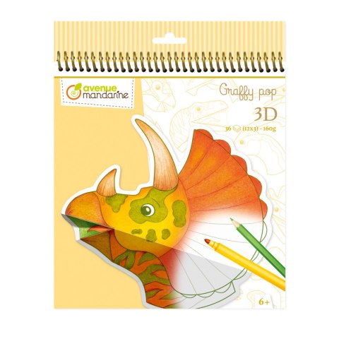 Kolorowanki 3D Dinozaury Kolorowanki 3D Dinozaury