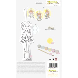 Lalka Chloe z materiału do pomalowania