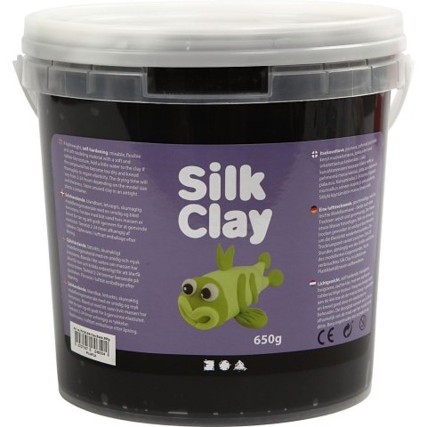 Silk Clay Czarny 650 g Silk Clay Czarny 650 g