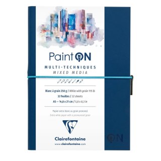 Szkicownik Paint`On A5 Biały Fakturowany