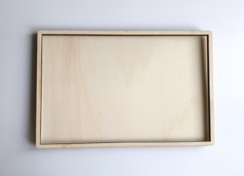 Taca Prostokątna ze sklejki 195x295 mm Taca Prostokątna ze sklejki 195x295 mm