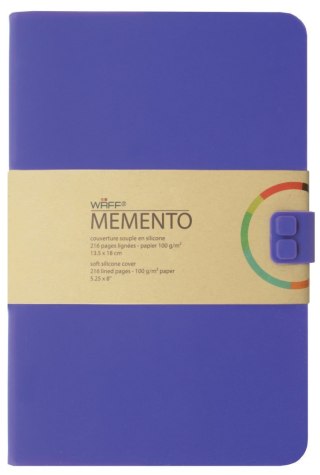 WAFF MEMENTO notes A5 Fioletowy
