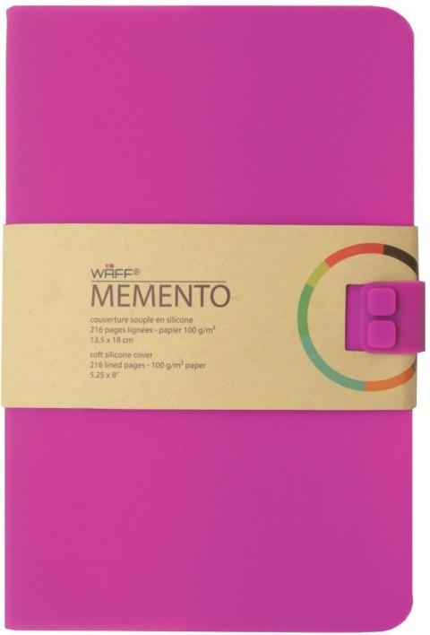 WAFF MEMENTO notes A5 Fuksjowy WAFF MEMENTO notes A5 Fuksjowy