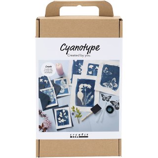 Zestaw DIY do Cyjanotypii na papierze