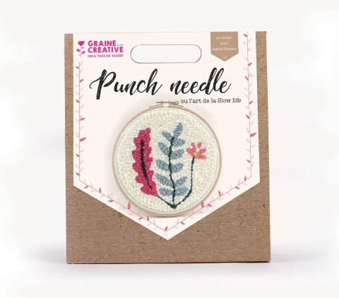 Zestaw Punch Needle Rośliny D: 20 cm Zestaw Punch Needle Rośliny D: 20 cm