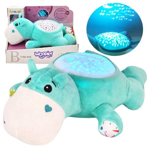 WOOPIE BABY Przytulanka Projektor 2w1 Usypiacz Hipopotam WOOPIE BABY Przytulanka Projektor 2w1 Usypiacz Hipopotam