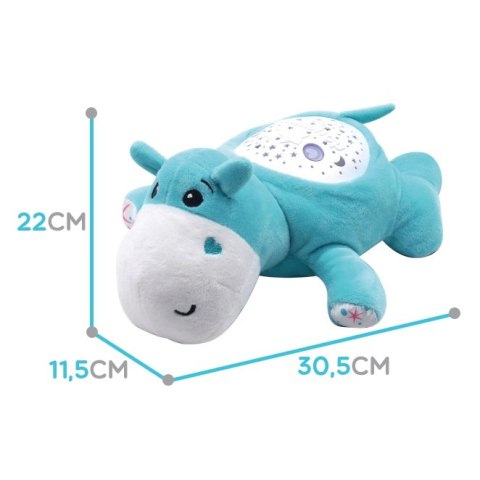 WOOPIE BABY Przytulanka Projektor 2w1 Usypiacz Hipopotam WOOPIE BABY Przytulanka Projektor 2w1 Usypiacz Hipopotam