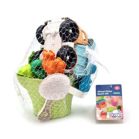 WOOPIE GREEN Zestaw do Piasku w Wiaderku z Samochodem 11 el. BIODEGRADOWALNY ORGANICZNY MATERIAŁ WOOPIE GREEN Zestaw do Piasku w Wiaderku z Samochodem 11 el. BIODEGRADOWALNY ORGANICZNY MATERIAŁ