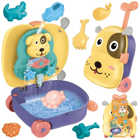 WOOPIE Zestaw do Piasku 3w1 Walizka Piesek + Zabawka Wodna - 8 szt. WOOPIE Zestaw do Piasku 3w1 Walizka Piesek + Zabawka Wodna - 8 szt.