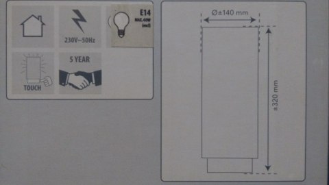 Lampa dotykowa KIRA Lampa dotykowa KIRA