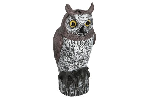 Figurka ogrodowa sowa 17x17x43cm