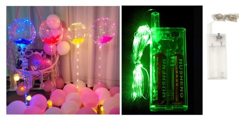 Lampki dekoracyjne na druciku 30 LED 3m ZIELONE (na baterie) 10szt NT2413 Lampki dekoracyjne na druciku 30 LED 3m ZIELONE (na baterie) 10szt NT2413