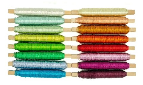 Druty dekoracyjne mix kolorów 5mm 50g 20 szt. | DA-7071 Druty dekoracyjne mix kolorów 5mm 50g 20 szt. | DA-7071