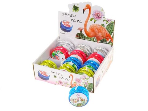 Yoyo 12szt 5,5x3,5cm flamingi Yoyo 12szt 5,5x3,5cm flamingi