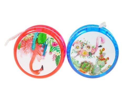 Yoyo 12szt 5,5x3,5cm flamingi Yoyo 12szt 5,5x3,5cm flamingi
