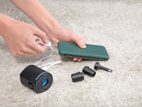 Elektryczna pompka powietrza USB + końcówki 62289 Bestway