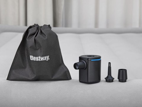 Elektryczna pompka powietrza USB + końcówki 62289 Bestway
