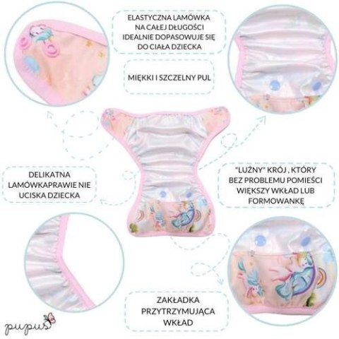 Otulacz z lamówką - MAGICZNY LAS OS 7-16kg Otulacz z lamówką - MAGICZNY LAS OS 7-16kg