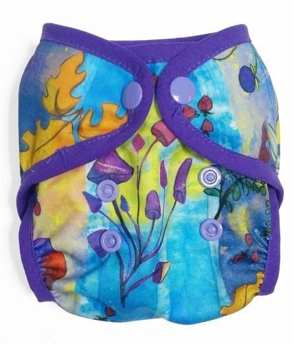 Otulacz z lamówką - MAGICZNY LAS noworodkowy 3-8kg Otulacz z lamówką - MAGICZNY LAS noworodkowy 3-8kg