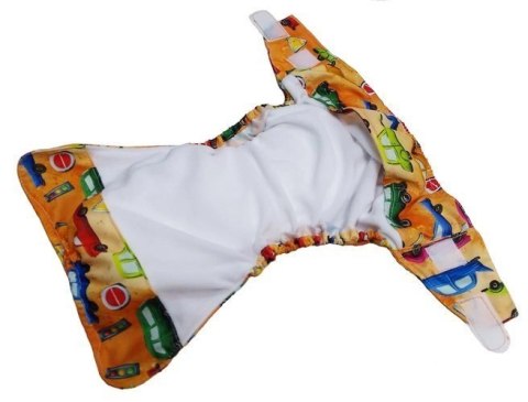 Pieluszka z kieszonką AUTA 5-15kg - rzepy Pieluszka z kieszonką AUTA 5-15kg - rzepy