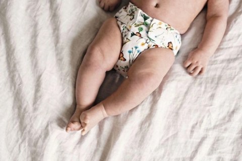 Pieluszka z kieszonką OS dwurzędowa W TRAWIE Pieluszka z kieszonką OS dwurzędowa W TRAWIE