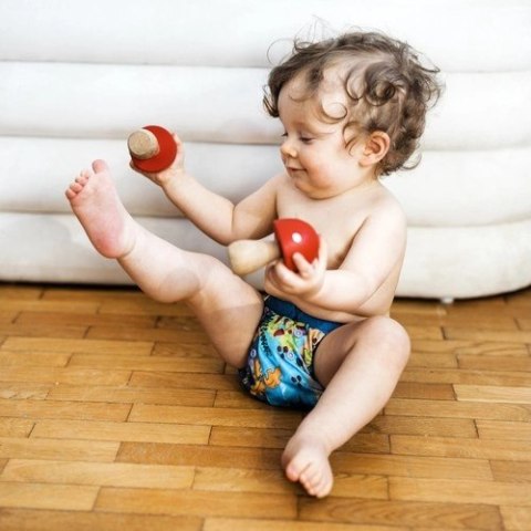 Pieluszka z kieszonką SUKULENTY 5-15kg - rzepy Pieluszka z kieszonką SUKULENTY 5-15kg - rzepy