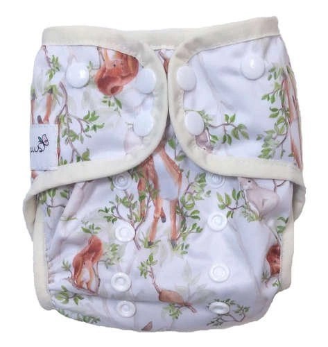 Otulacz z lamówką - DZIEŃ W LESIE OS 7-16kg Otulacz z lamówką - DZIEŃ W LESIE OS 7-16kg