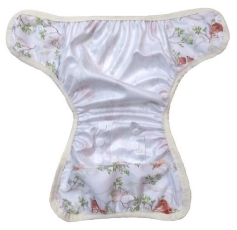 Otulacz z lamówką - DZIEŃ W LESIE OS 7-16kg Otulacz z lamówką - DZIEŃ W LESIE OS 7-16kg