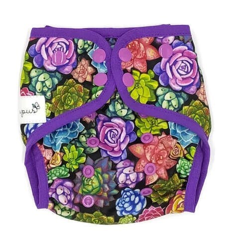 Otulacz z lamówką - SUKULENTY OS 7-16kg Otulacz z lamówką - SUKULENTY OS 7-16kg