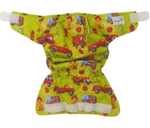 Pieluszka z kieszonką STRAŻ POŻARNA 5-15kg - rzepy