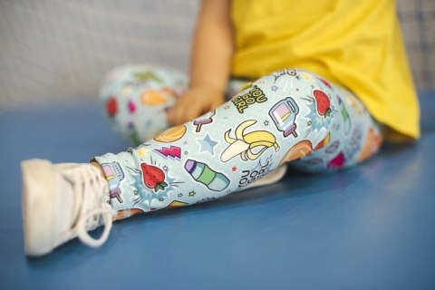 Długie Legginsy Dziecięce - You Go Girl Długie Legginsy Dziecięce - You Go Girl
