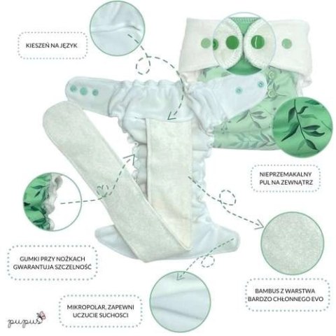 Formowanka z PUL i EVO 8-14kg "Dzień w lesie" Formowanka z PUL i EVO 8-14kg "Dzień w lesie"