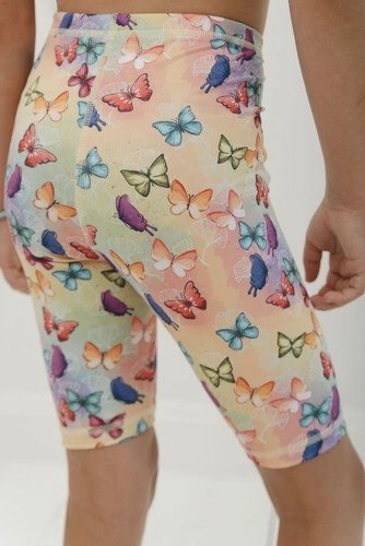 Krótkie Legginsy Dziecięce - Motyle Krótkie Legginsy Dziecięce - Motyle