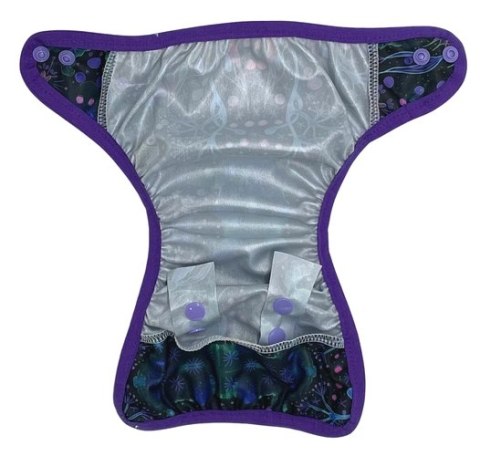 Otulacz z lamówką - NEON SPLASH noworodkowy 3-8kg Otulacz z lamówką - NEON SPLASH noworodkowy 3-8kg