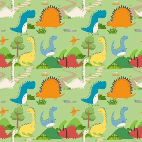 Chłonna MATA do przewijania DINOZAURY