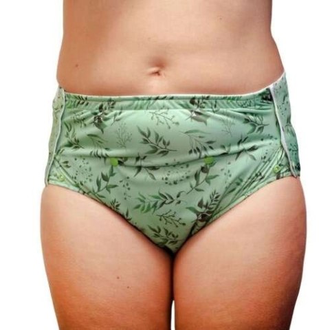 Majtki Poporodowe/Menstruacyjne z wymiennym Wkładem - ZIELONO MI Majtki Poporodowe/Menstruacyjne z wymiennym Wkładem - ZIELONO MI