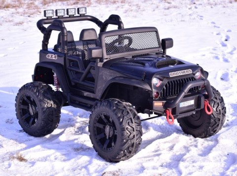 JEEP NA AKUMULATOR BROTHERS , WSPOMAGANIE KIEROWNICY, MIĘKKIE KOŁA, MIĘKKIE SIEDZENIE 24V - 400W/JEEP-JC-666 JEEP NA AKUMULATOR BROTHERS , WSPOMAGANIE KIEROWNICY, MIĘKKIE KOŁA, MIĘKKIE SIEDZENIE 24V - 400W/JEEP-JC-666