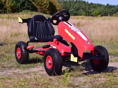 NAJNOWSZY GOKART NA PEDAŁY, KOŁA POMPOWANE, HAMULCE/G202 NAJNOWSZY GOKART NA PEDAŁY, KOŁA POMPOWANE, HAMULCE/G202