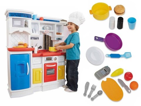 Little Tikes Gourmet Prep N Serve Kitchen Kuchnia Smakosza 173028 Little Tikes Gourmet Prep N Serve Kitchen Kuchnia Smakosza 173028
