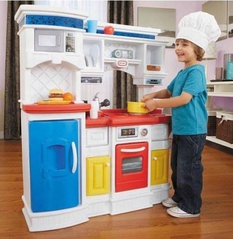 Little Tikes Gourmet Prep N Serve Kitchen Kuchnia Smakosza 173028 Little Tikes Gourmet Prep N Serve Kitchen Kuchnia Smakosza 173028