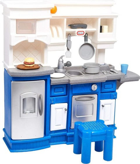 Little Tikes Gourmet Prep N Serve Kitchen Kuchnia Smakosza 173509 Niebieska Little Tikes Gourmet Prep N Serve Kitchen Kuchnia Smakosza 173509 Niebieska